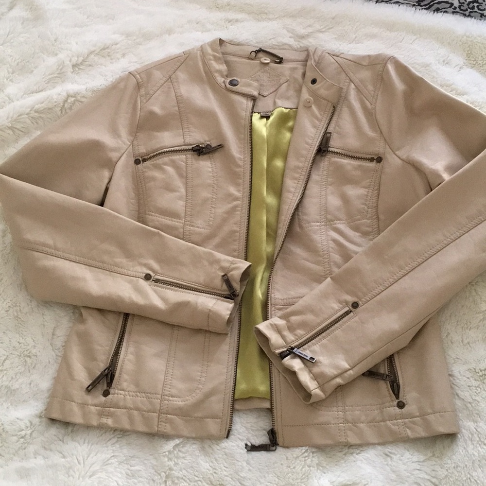 Pleather jacket
